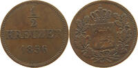 BAYERN 1/2 KREUZER Maximilian II. Joseph (1848-1864) -