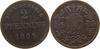 BAYERN 2 PFENNIG Ludwig II. (1864-1886) -