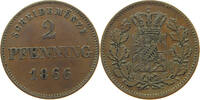BAYERN 2 PFENNIG Ludwig II. (1864-1886) -