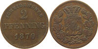 BAYERN 2 PFENNIG Ludwig II. (1864-1886) -