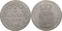 BAYERN 3 KREUZER Ludwig I. (1825-1848) -