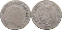 BAYERN 6 KREUZER Maximilian I. Joseph (1806-1825) -