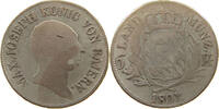 BAYERN 6 KREUZER Maximilian I. Joseph (1806-1825) -