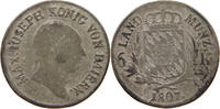 BAYERN 6 KREUZER 1807 Maximilian I. Joseph (1806-1825) S 18,00 EUR  zzgl. 5,99 EUR Versand
