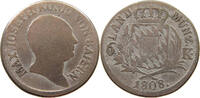 BAYERN 6 KREUZER Maximilian I. Joseph (1806-1825) -