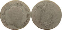 BAYERN 6 KREUZER Maximilian I. Joseph (1806-1825) -