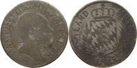 BAYERN 6 KREUZER Maximilian I. Joseph (1806-1825) -