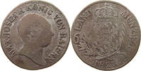 BAYERN 6 KREUZER Maximilian I. Joseph (1806-1825) -