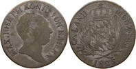 BAYERN 6 KREUZER Maximilian I. Joseph (1806-1825) -