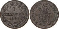 BAYERN KREUZER Maximilian II. Joseph (1848-1864) -