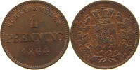 BAYERN PFENNIG Ludwig II. (1864-1886) -