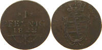 SACHSEN COBURG SAALFELD PFENNIG Ernst (1806-1826) -
