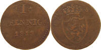 HESSEN DARMSTADT PFENNIG Ludwig I. 1806-1830. -