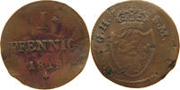 HESSEN DARMSTADT PFENNIG Ludwig I. 1806-1830. -