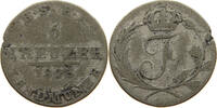 SACHSEN HILDBURGHAUSEN 6 KREUZER Friedrich 1780-1826. -