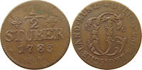 JÜLICH BERG 1/2 STÜBER Karl Theodor 1742-1799. -