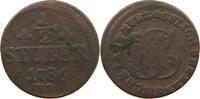 JÜLICH BERG 1/2 STÜBER Karl Theodor 1742-1799. -