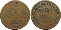 JÜLICH BERG 1/2 STÜBER Karl Theodor 1742-1799. -