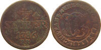 JÜLICH BERG 1/2 STÜBER Karl Theodor 1742-1799. -
