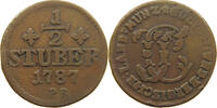 JÜLICH BERG 1/2 STÜBER Karl Theodor 1742-1799. -