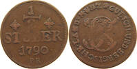 JÜLICH BERG 1/2 STÜBER Karl Theodor 1742-1799. -