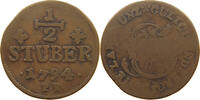 JÜLICH BERG 1/2 STÜBER Karl Theodor 1742-1799. -