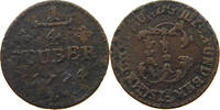 JÜLICH BERG 1/4 STÜBER Karl Theodor 1742-1799. -
