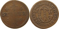 JÜLICH BERG 1/4 STÜBER Karl Theodor 1742-1799. -