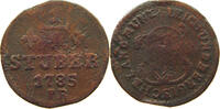 JÜLICH BERG 1/4 STÜBER Karl Theodor 1742-1799. -