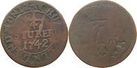 KÖLN ERZBISTUM 1/4 STÜBER Klemens August von Bayern 1723-1761. -