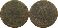 KÖLN ERZBISTUM 1/4 STÜBER Klemens August von Bayern 1723-1761. -
