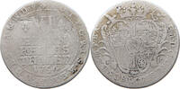 KÖLN ERZBISTUM 1/6 TALER Klemens August von Bayern, 1723-1761. -