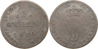 MECKLENBURG SCHWERIN SCHILLING Friedrich Franz I. 1785-1837. -