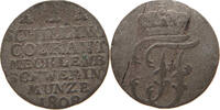 MECKLENBURG SCHWERIN SCHILLING Friedrich Franz I., 1785 - 1837 -