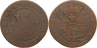 PADERBORN BISTUM 6 PFENNIG Franz Arnold von Metternich, 1704-1718 -