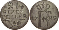 BRANDENBURG PREUSSEN 1/24 TALER Friedrich II. der Große (1740-1786) -