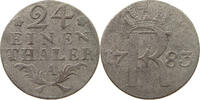 BRANDENBURG PREUSSEN 1/24 TALER Friedrich II. der Große (1740-1786) -