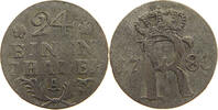 BRANDENBURG PREUSSEN 1/24 TALER Friedrich II. der Große (1740-1786) -