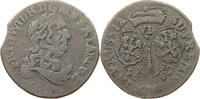 BRANDENBURG PREUSSEN 6 GRÖSCHER Friedrich Wilhelm (1640-1688) -