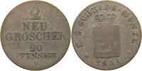 SACHSEN ALBERTINISCHE LINIE 2 GROSCHEN König Friedrich August II. (1836-1854) -