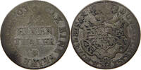 SACHSEN ALBERTINISCHE LINIE 1/24 TALER Friedrich Christian (1763) -