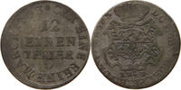 SACHSEN ALBERTINISCHE LINIE 1/12 TALER Friedrich Christian (1763) -
