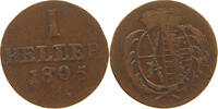 SACHSEN ALBERTINISCHE LINIE HELLER Kurfürst Friedrich August III. (1763-1806) -