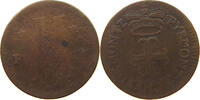 WALDECK 2 PFENNIG Karl August Friedrich 1728-1763 -