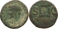 ROME EMPIRE AS Augustus (27BC-14AD) STRUCK UNDER TIBERIUS AS PROVIDENT -