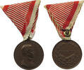 HAUS HABSBURG MEDAILLE Karl I. (1916-1919) FORTITUDINI -