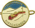 SWEDEN BADGE LAPPLANDIA RIKSGRÄNSEN -