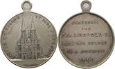 BELGIUM MEDAL Leopold II. 1865-1909 EGLISE S.S. PIERRE ET PAUL D´OSTENDE, FISCH -
