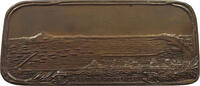 URUGUAY MEDAL CLAUDIO WILLIMAN PLAQUETTE MONTEVIDO PORT -