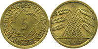 WEIMARER REPUBLIK 5 PFENNIG FEHLPRÄGUNG -